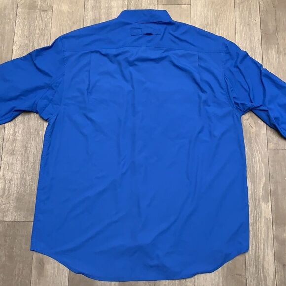 Mens Duluth Trading Co. Performance Roll Up Sleeve Fishing Button Down S… - Picture 4 of 5